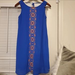 NWOT My Michelle Embroidered Dress